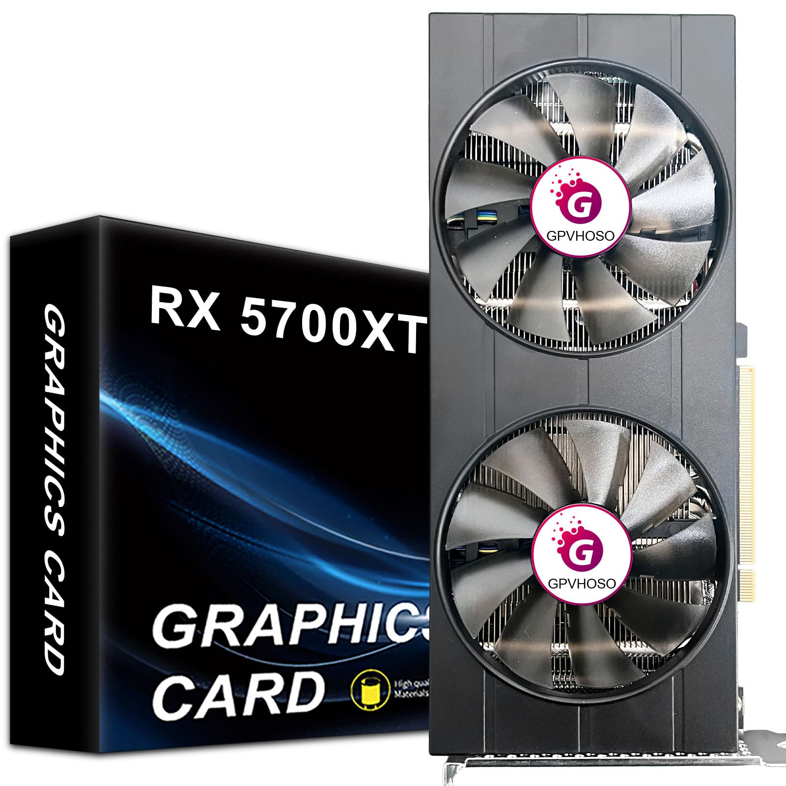 Amazon.com: GPVHOSO Radeon RX 5700 XT 8GB Graphics Card 2560SP